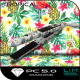 Beautiful Digitális hajvasaló szett szuper síkos lapokkal LIM-HAIR-pc5.0 Flamingo Tropical Diamond