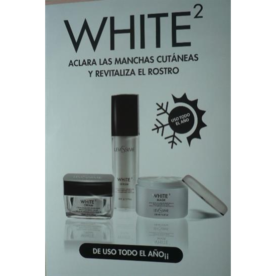 Levissime White kozmetikai arcfiatalító program poszter