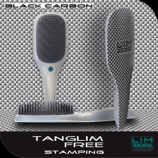 LIM Tanglim Free Carbon - tangle teezer típusú hajsimító és szuper hajkibontó hajkefe LIM Tanglim Free Carbon - tangle teezer típusú hajsimító és szuper hajkibontó hajkefe