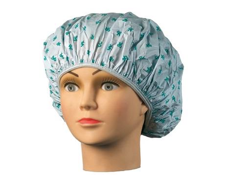 Fodrászkellék Fürdősapka gumival PVC-ből daueroláshoz 3040028 vagy 01542 kék mintával