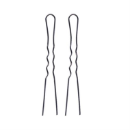 Fodrászkellék Babahajtű 600db 49mm hosszú vékony fekete