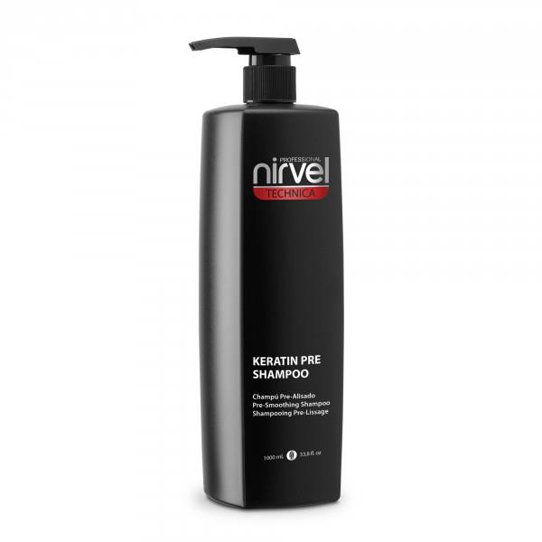 Elfogyott! - Nirvel KERATIN Pre Shampoo - Keratinos építő mélytisztító fodrász sampon 1000ml