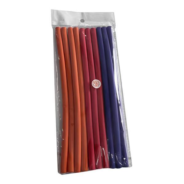 Fodrászkellék - Flexibilis Szivacsos Nudli hajcsavaró csomag 10×250mm