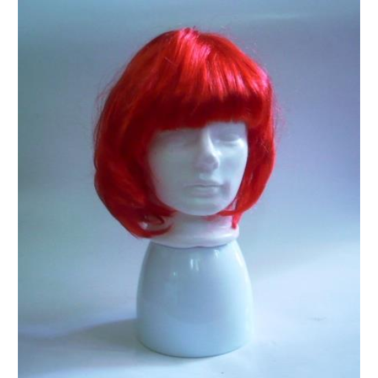 Parti - Party paróka műhajból piros