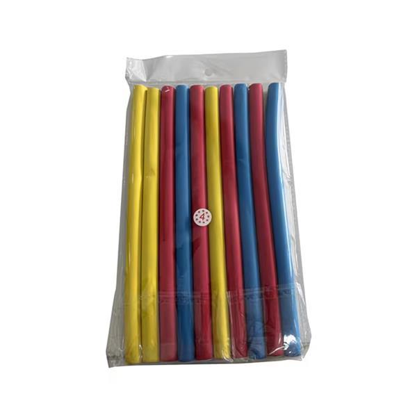 Fodrászkellék - Flexibilis Szivacsos Nudli hajcsavaró csomag 14×250mm