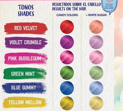 KIN Candy Colors Hajszínező extrém élénk és pasztell hajszínekhez