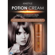 KINSTYLE Potion volumennövelő és kondícionáló hajfénykrém