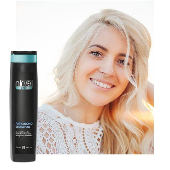 Nirvel Artic Blond extra hamvasító sampon szőke hajra 9ml