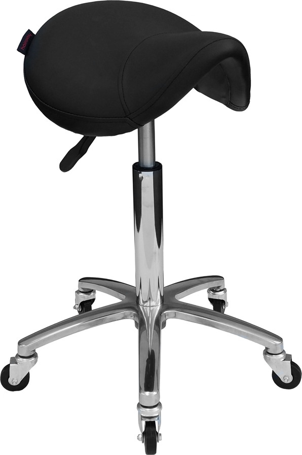 Profi Fodrász szék nyereg ülőkével erősített kerekekkel - Rodeo Matt Design - Német Import