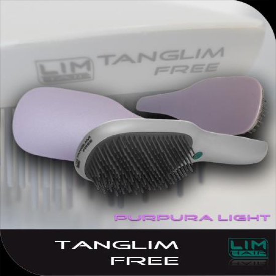 LIM Tanglim Free Világos Lila - tangle teezer típusú hajsimító és szuper hajkibontó hajkefe LIM Tanglim Free Világos Lila - tangle teezer típusú hajsimító és szuper hajkibontó hajkefe