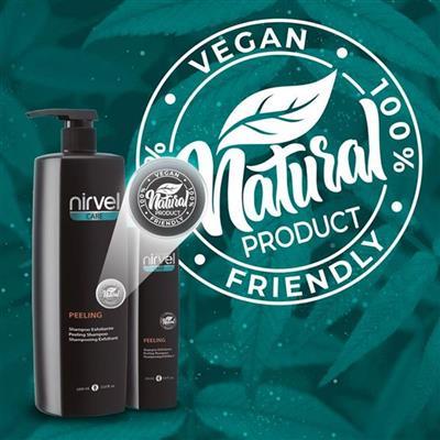 Nirvel Peeling Vegán fejbőr mélytisztító és hajhidratáló sampon 1000ml