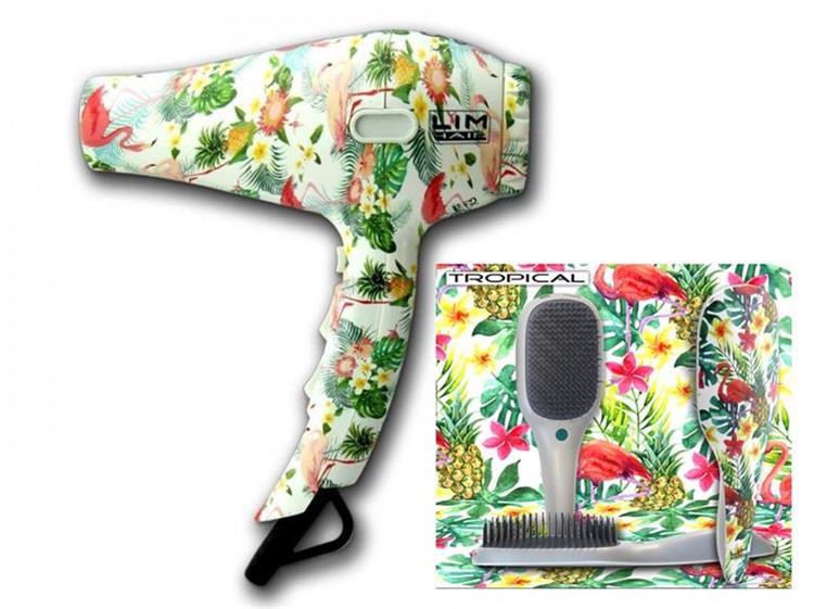 Beautiful Tropical Ionos Professzionális hajszárító AJÁNDÉK Tropical hajkefével LIM-HAIR 2000W
