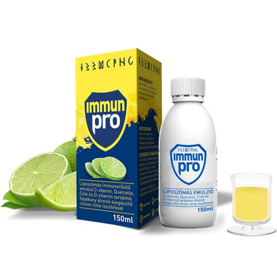 ImmunPro immunerősítő, liposzómás étrendkiegészítő 150 ml ImmunPro immunerősítő, liposzómás étrendkiegészítő 150 ml