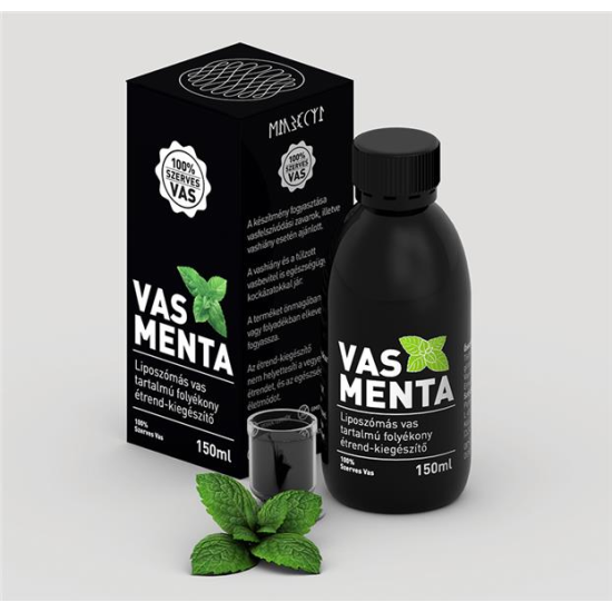 VasMenta liposzómás vas tartalmú folyékony étrend-kiegészítő 150 ml VasMenta liposzómás vas tartalmú folyékony étrend-kiegészítő 150 ml