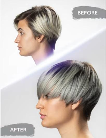 Nirvel Nutre Color Blond hajszínező krém Platina szőke hajak készítéséhez