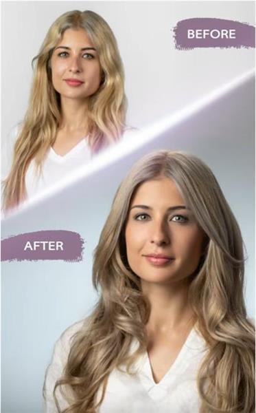 Nirvel Nutre Color Blond hajszínező krém Amethyst lilás szőke hajak készítéséhez