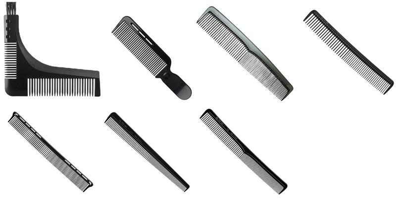 Barber fésű szett a 7 legfontosabb fésűvel