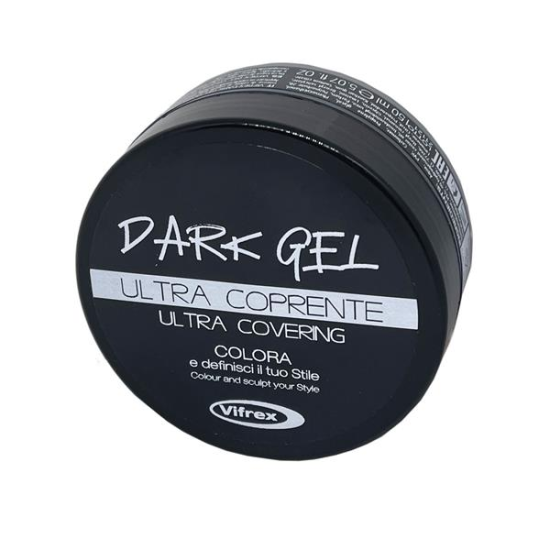 Vifrex Dark Gel fekete hajszínező hajzselé közepesen erős tartással PDV-ITALY Vifrex Dark Gel fekete hajszínező hajzselé közepesen erős tartással PDV-ITALY