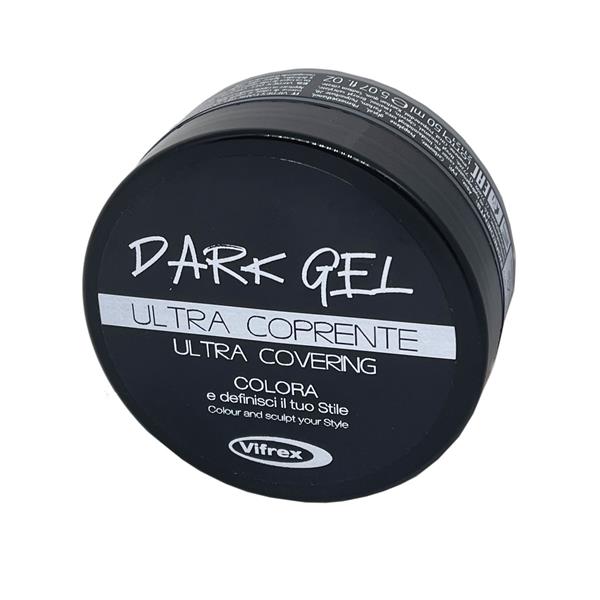 Vifrex Dark Gel fekete hajszínező hajzselé közepesen erős tartással PDV-ITALY