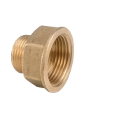 Fodrász fejmosóhoz - csaptelep és zuhany szetthez toldó szűkítő 1/2"B - 3/8"K