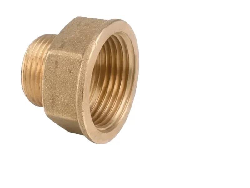 Fodrász fejmosóhoz - csaptelep és zuhany szetthez toldó szűkítő 1/2"B - 3/8"K