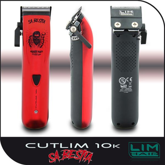Barber Profi hajnyíró Zero-0-mm késsel - BESTIA Magnetic Power Cutlim 10K LIM-HAIR Barber Profi hajnyíró Zero-0-mm késsel - BESTIA Magnetic Power Cutlim 10K LIM-HAIR