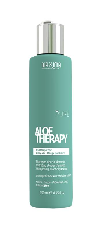 Maxima Aloe Therapy Hydrating Shampoo – Hidratáló Vegán sampon és tusfürdő 2 az 1-ben