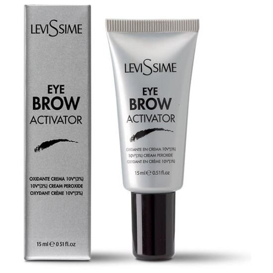 Levissime S. Eyebrow Activator – Szemöldökfesték oxidáló 10 vol. (3%) 15 ml Levissime S. Eyebrow Activator – Szemöldökfesték oxidáló 10 vol. (3%) 15 ml
