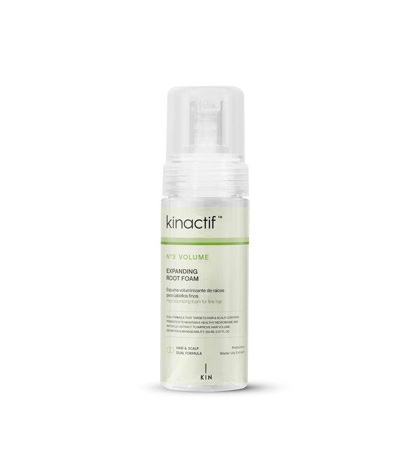 Kinactif N3 Volume Expanding Root Foam hajerősítő volumennövelő hajtő emelő hab Prebiotikumokkal