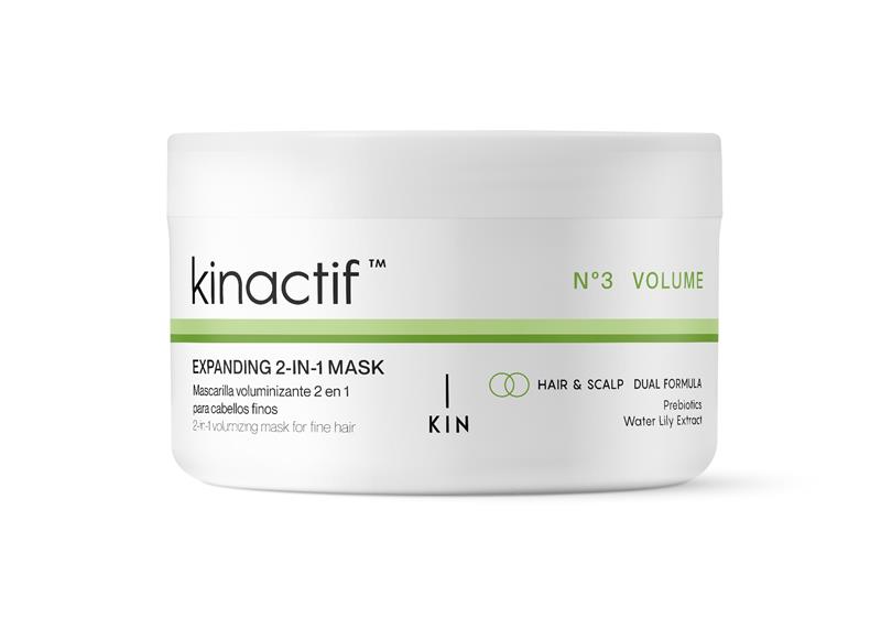 Kinactif N3 Volume Expanding 2:1 Mask - Intenzív hajerősítő maszk és kondícionáló vékony hajra Prebi
