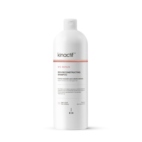 Kinactif N2 Repair mélyen regeneráló hajerősítő sampon sérült töredezett hajra Prebiotikumokkal 1000