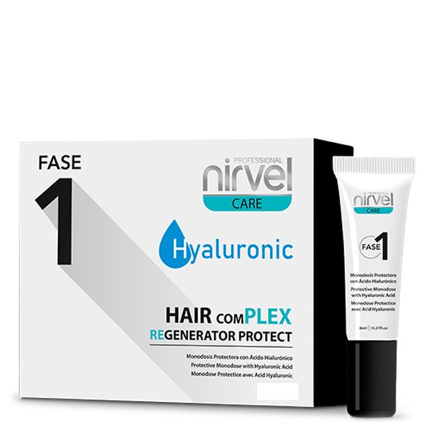 Nirvel Hair Complex Regenerator Fase1 hajszerkezet ujjá építő javító megújító szuperkoncentrátum 8ml