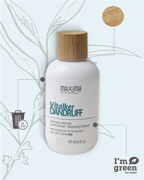 Maxima Vitalker Dandruff Scrub sampon korpás hajra fejbőrre tisztító szemcsékkel 1000ml