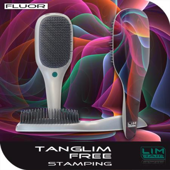 LIM Tanglim Free Fluor - tangle teezer típusú hajsimító és szuper hajkibontó hajkefe