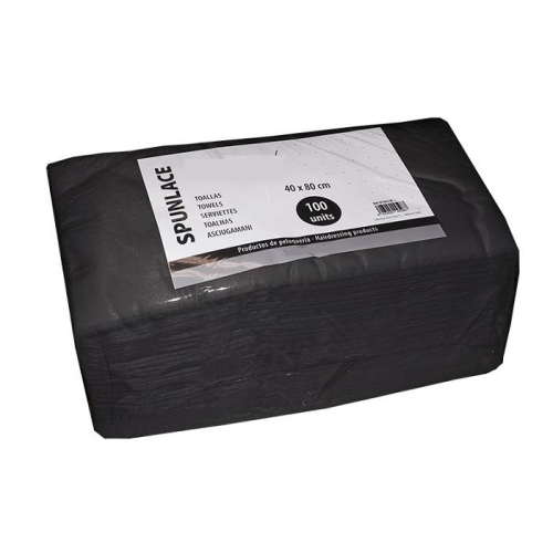 Erős papírszövet törölköző fekete 40×80cm 100db OR07301/50