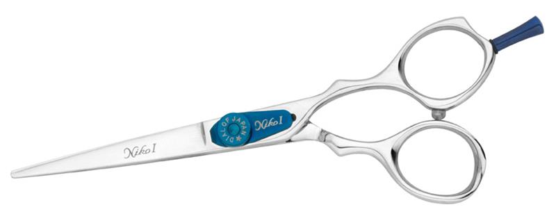 JWx-Delux apán Fodrász olló Niko I Blue 5.5"