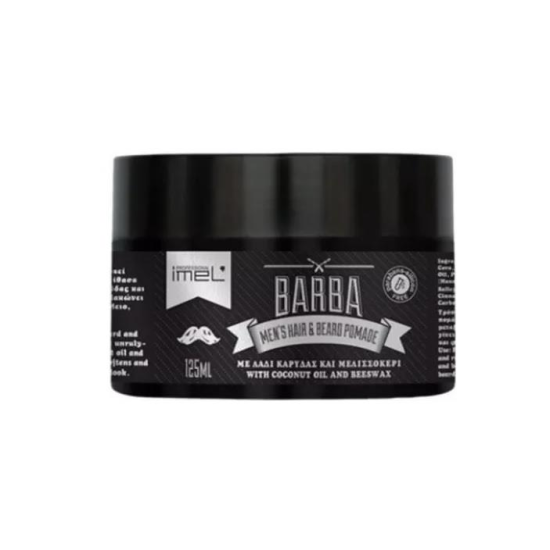 Imel Barber Hair Pomade szakáll és hajfény paszta erős tartással Imel Barber Hair Pomade szakáll és hajfény paszta erős tartással