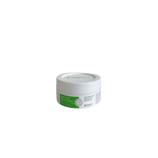 Ventus Aloe Vera Hand Cream – Kézkrém aloe vera és mandula olaj kivonattal 80 ml Ventus Aloe Vera Hand Cream – Kézkrém aloe vera és mandula olaj kivonattal 80 ml