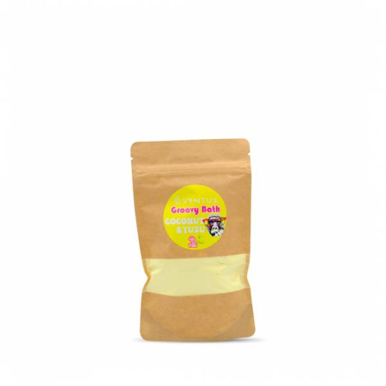 Ventus Groovy Bath Coconut & Yuzu – Illatos fürdősó mandulaolajjal és E-vitaminnal 250 g Ventus Groovy Bath Coconut & Yuzu – Illatos fürdősó mandulaolajjal és E-vitaminnal 250 g