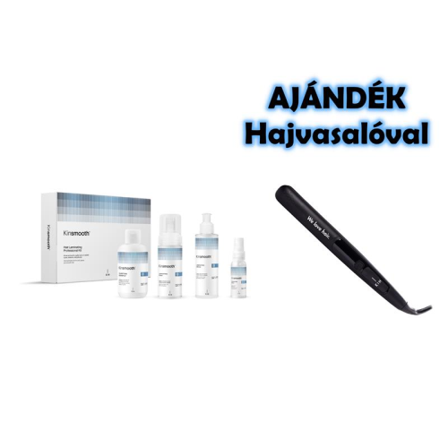 Kinsmooth hajlamináló csomag AJÁNDÉK prémium hajvasalóval