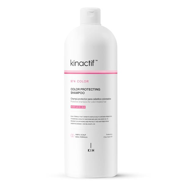 Kinactif N4 Color Protecting hajszínvédő fodrász sampon festett hajra Prebiotikumokkal 1000ml