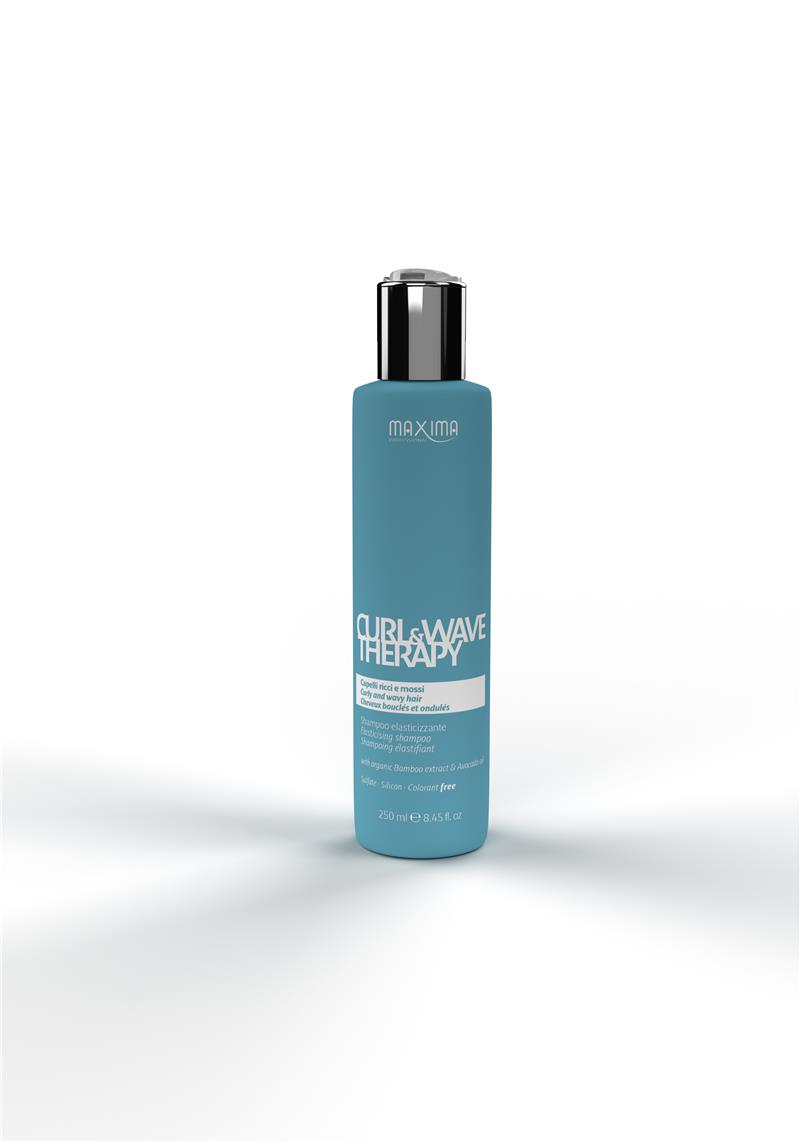 CURL & WAVE THERAPY SHAMPOO – Hidratáló, göndörítő szulfátmentes sampon göndör hajra