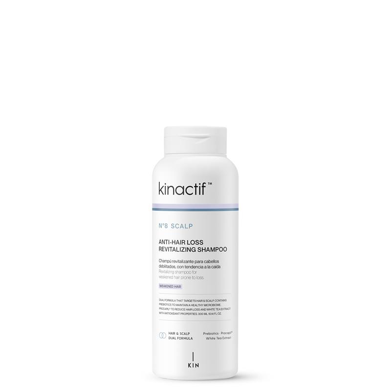 Kinactif N8 Force Anti-Hair Loss sampon hajhullás ellen Prebiotikumokkal 300ml