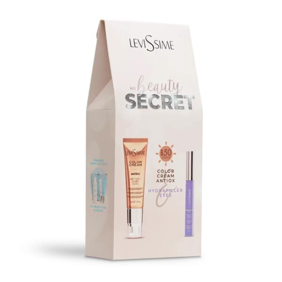 Levissime My Beauty Secret Color intenzív hidratáló színező arckrém és szemránckrém csomag Levissime My Beauty Secret Color intenzív hidratáló színező arckrém és szemránckrém csomag