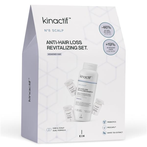 Kinactif N8 Scalp Force erős hajhullás elleni sokk terápia csomag