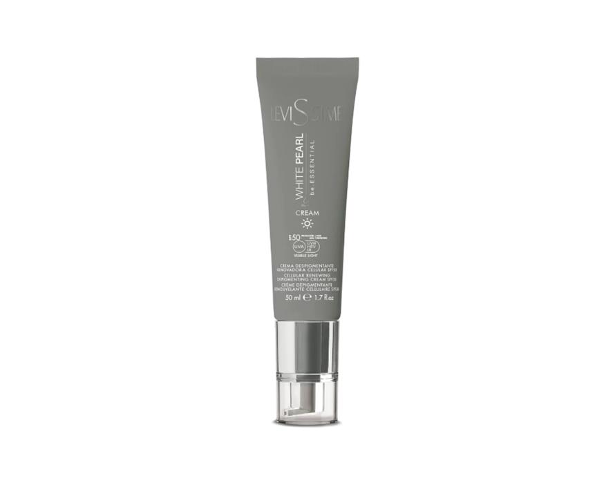 Levissime White Pearl Cream SPF50 – Pigmentfoltok elleni nappali krém SPF 50 védőfaktorral