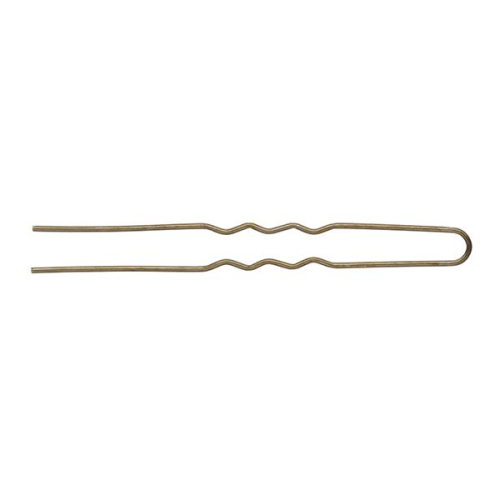 Babahajtű 85mm erős 150db - bronz színű fodrászkellék OR04538