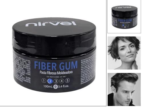 Nirvel Fiber Gum géles rostos hajformázó paszta - Pókhálós effektussal is felvihető