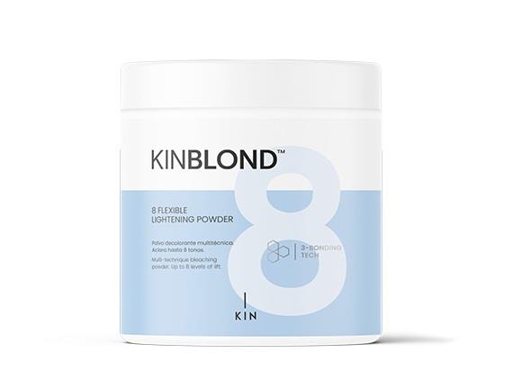 Kinblond Vegán szőkítőpor 8 tónus világosításához 500gr