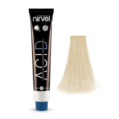 Nirvel ACID Color PPD-Ammónia mentes VEGÁN tartós hajszínező - 10.0 Nagyon világos natúr szőke